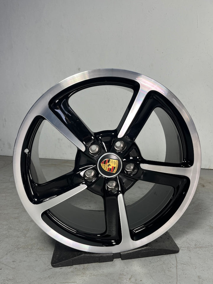 Porsche Boxster 20 Zoll 981 Sport Techno Felgen SELTEN mattschwarz