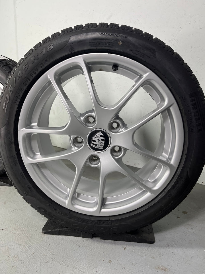 Porsche Boxster 18 Zoll Cayman 981 Winter Räder Pirelli TOP
