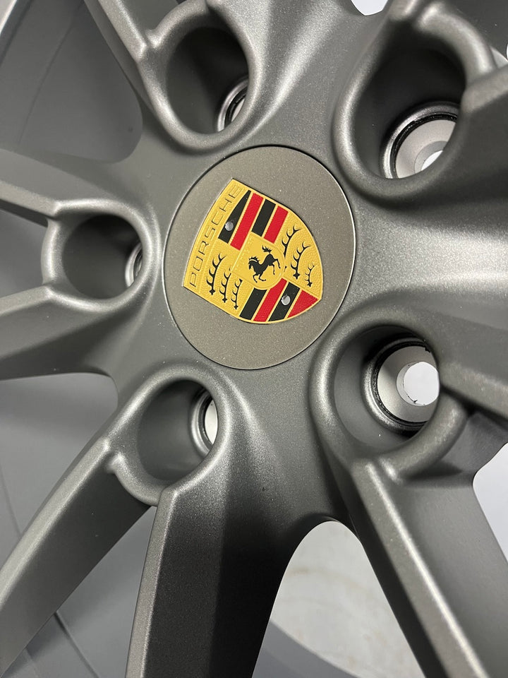 Porsche 992 20/21 Zoll Carrera S Felgen TITANGRAU SEIDENMATT NEU