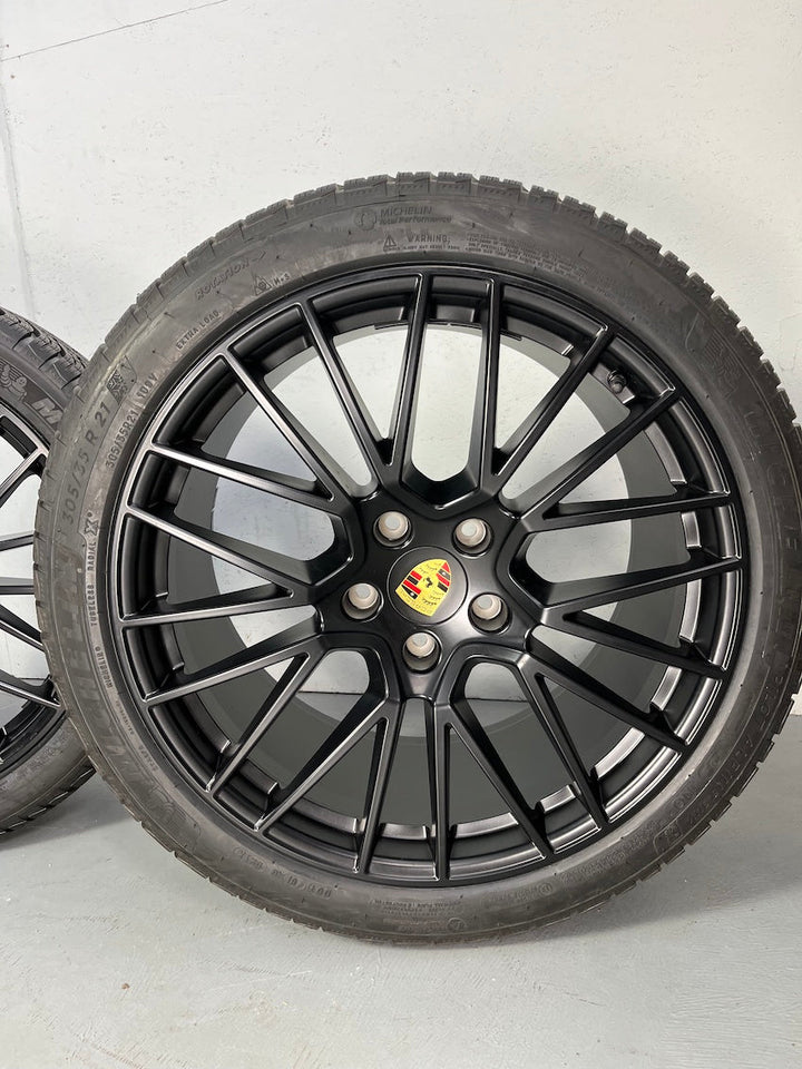 Porsche Cayenne E3 COUPE 9Y0 21 Zoll RS Spyder Winter Räder Michelin DOT2022