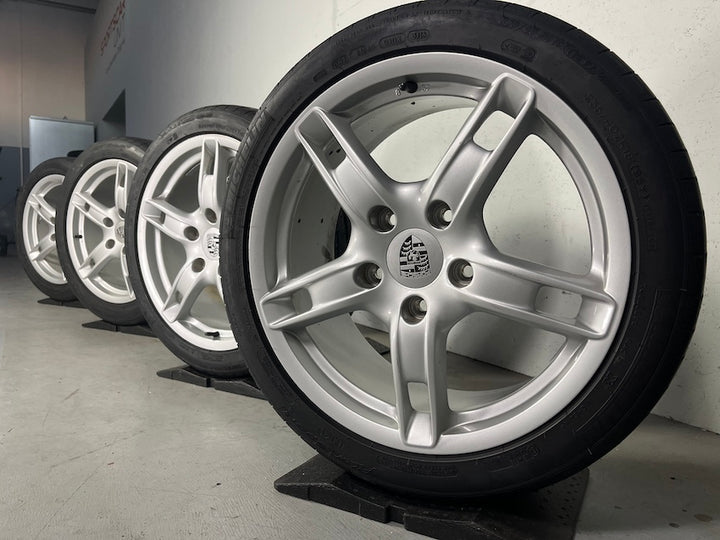 Porsche Boxster 987 18 Zoll Sommer Räder Winter Felgen Cayman