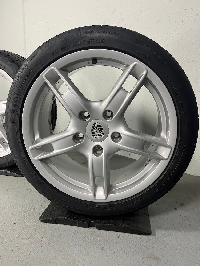 Porsche Boxster 987 18 Zoll Sommer Räder Winter Felgen Cayman