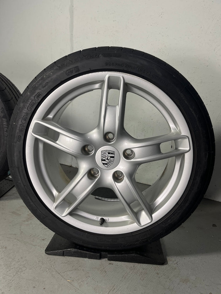Porsche Boxster 987 18 Zoll Sommer Räder Winter Felgen Cayman