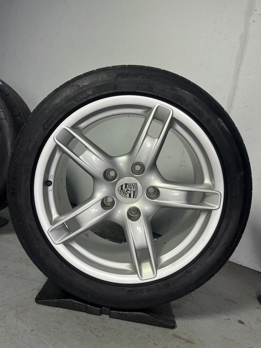 Porsche Boxster 987 18 Zoll Sommer Räder Winter Felgen Cayman