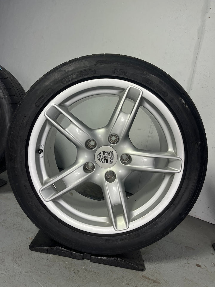 Porsche Boxster 987 18 Zoll Sommer Räder Winter Felgen Cayman