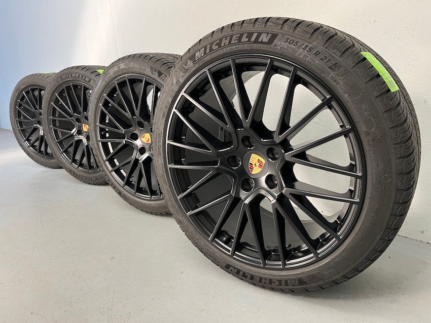 Porsche Cayenne E3 COUPE 9Y0 21 Zoll RS Spyder Winter Räder Michelin DOT2020/2023
