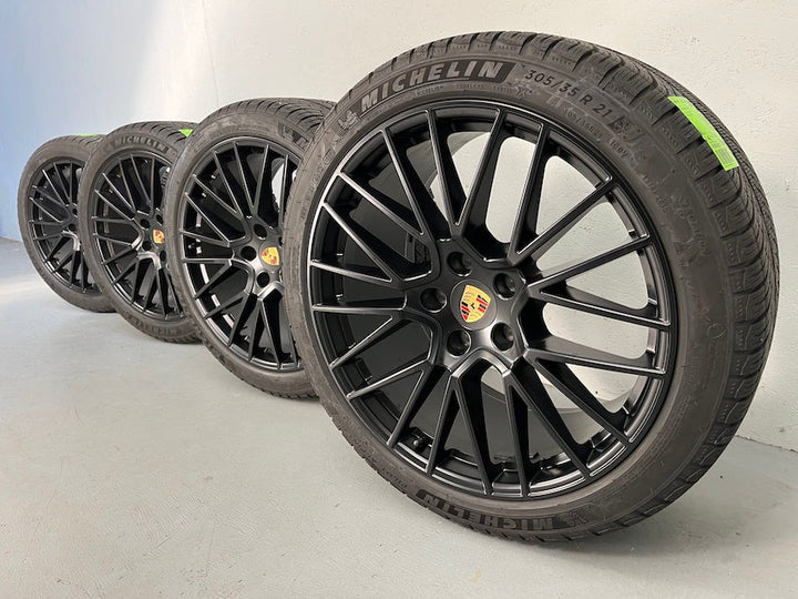 Porsche Cayenne E3 COUPE 9Y0 21 Zoll RS Spyder Winter Räder Michelin DOT2020/2023