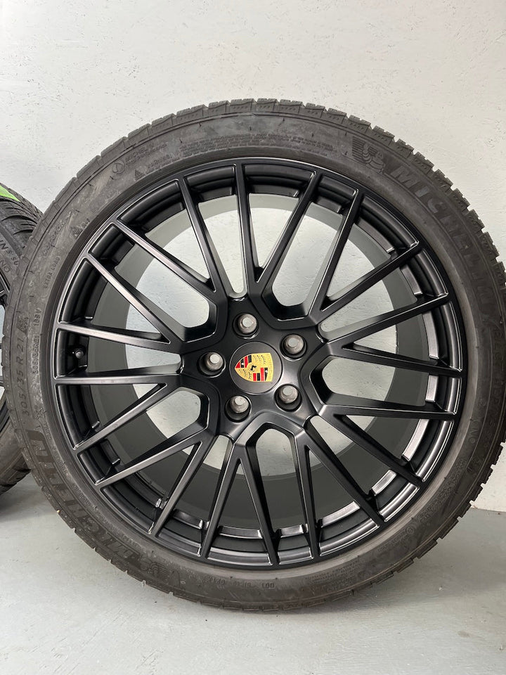 Porsche Cayenne E3 COUPE 9Y0 21 Zoll RS Spyder Winter Räder Michelin DOT2020/2023