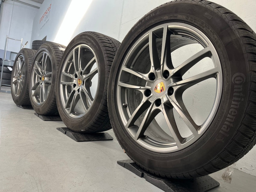 Porsche Cayenne 20 Zoll E3 SPORT 9y0 Winterräder Pirelli NEU PLATINUM