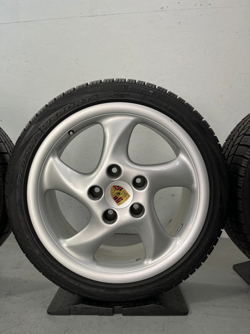 Porsche 993 18 Zoll Turbo Look I Felgen 8J ET52 +10J ET40 SELTEN 4S S