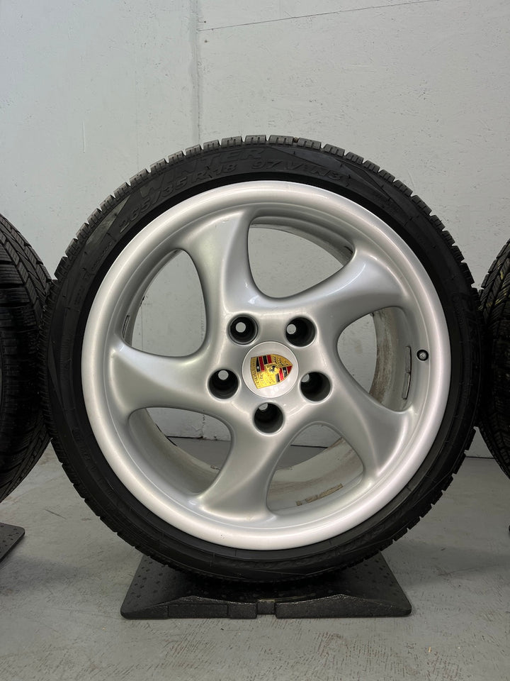 Porsche 993 18 Zoll Turbo Look I Felgen 8J ET52 +10J ET40 SELTEN 4S S