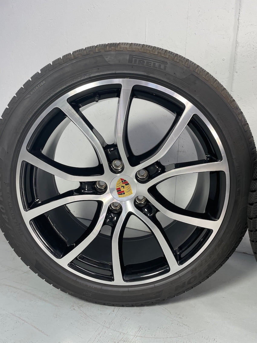 Porsche Cayenne E3 21 Zoll Exclusive Design 9y0 Winter Räder Pirelli NEU 2022
