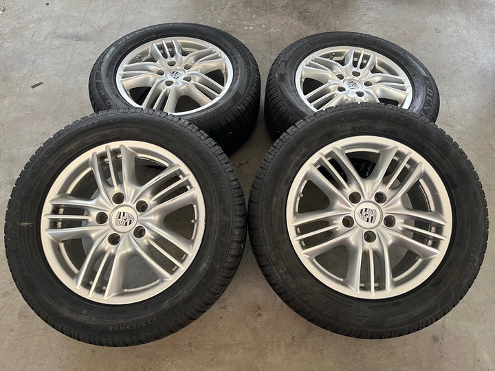 Porsche Cayenne 18 Zoll Winter Räder 955 957 Dunlop DOT2017 6,5-7mm