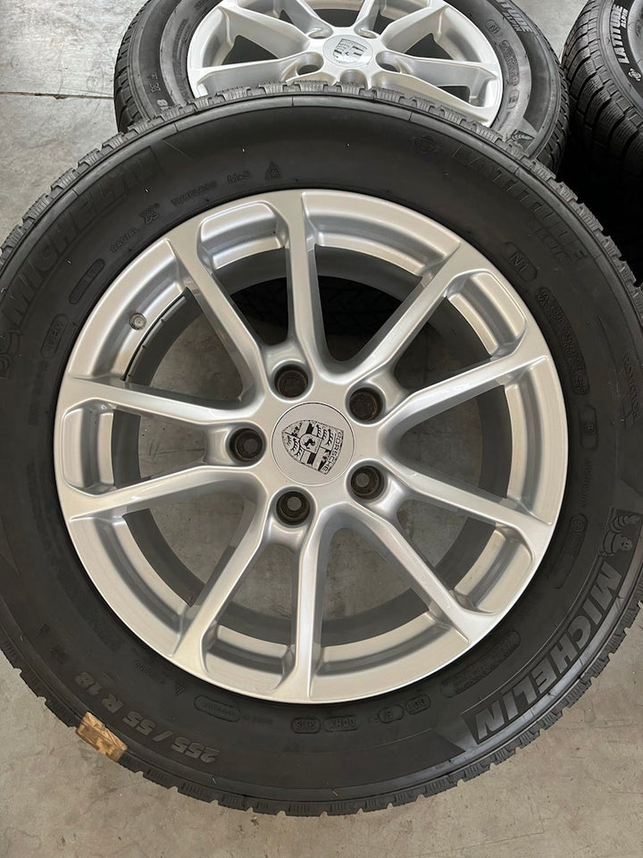 Porsche Cayenne 18 Zoll Winter Räder 958 MICHELIN TOP E2