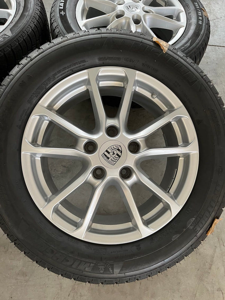 Porsche Cayenne 18 Zoll Winter Räder 958 MICHELIN TOP E2