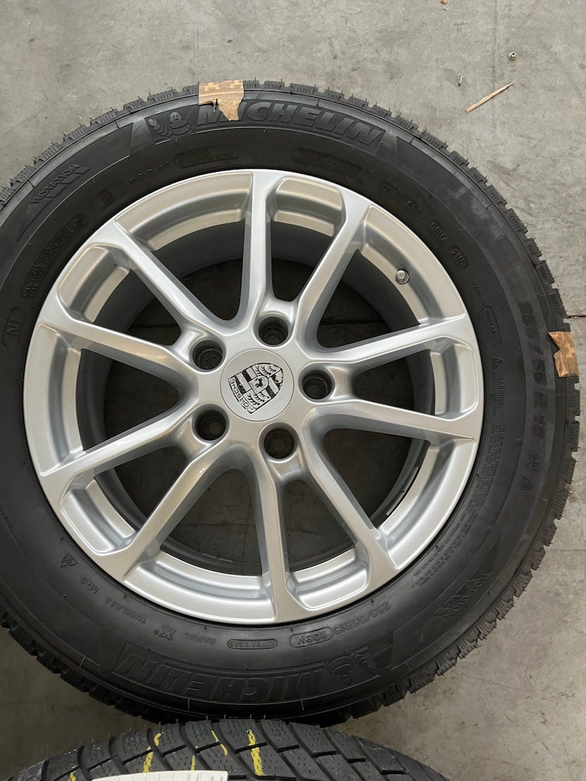 Porsche Cayenne 18 Zoll Winter Räder 958 MICHELIN TOP E2
