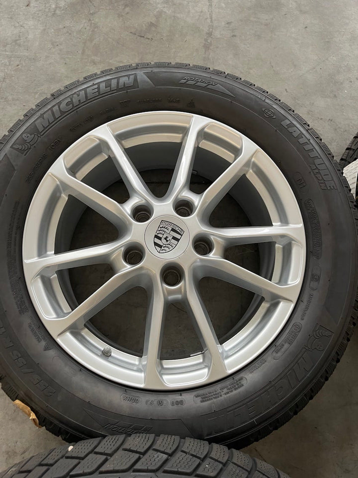Porsche Cayenne 18 Zoll Winter Räder 958 MICHELIN TOP E2