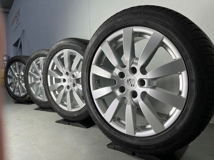 Porsche Cayenne 958 E2 20 Zoll Sport Design II WINTER Dunlop TOP FELGEN