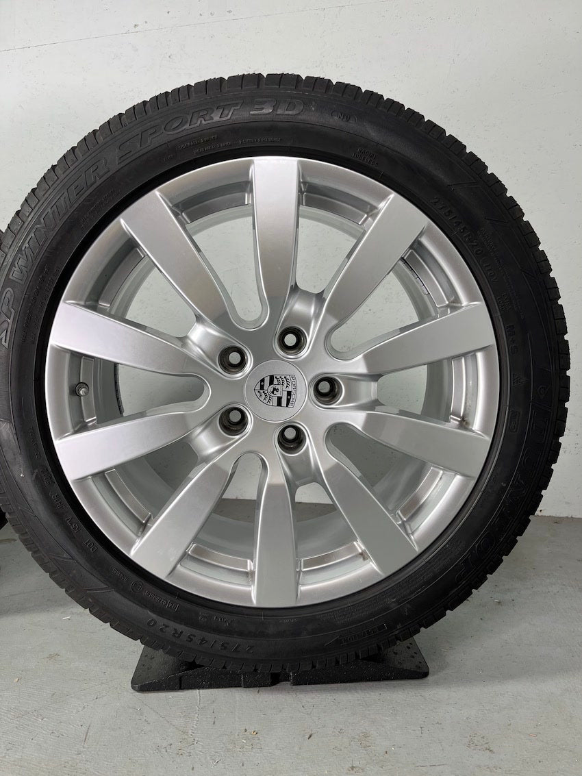 Porsche Cayenne 958 E2 20 Zoll Sport Design II WINTER Dunlop TOP FELGEN