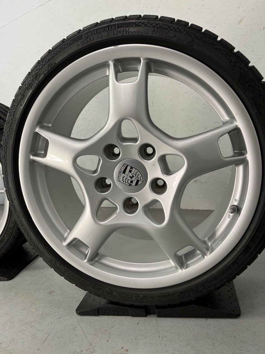 Porsche 997 19 Zoll Carrera S C4 4S Winter Sommer Räder Felgen