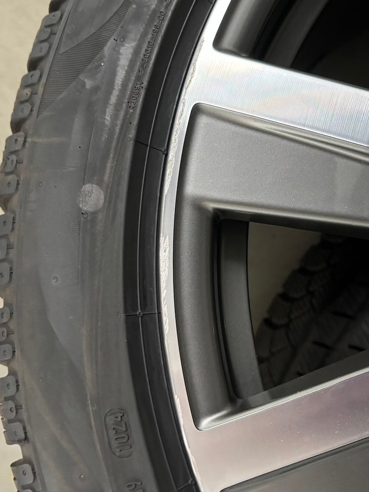 Porsche Taycan J1 II 20 Zoll Tequipment Design Winterräder Pirelli 2024 7mm
