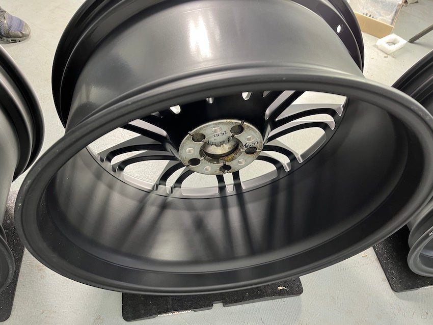 Porsche Boxster 20 Zoll Turbo IV Felgen mattschwarz neu 718 982 Cayman