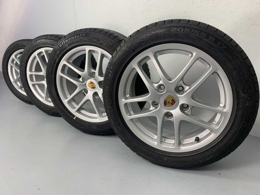 Porsche Boxster 17 Zoll 987 Winter Räder Continental Cayman TOP