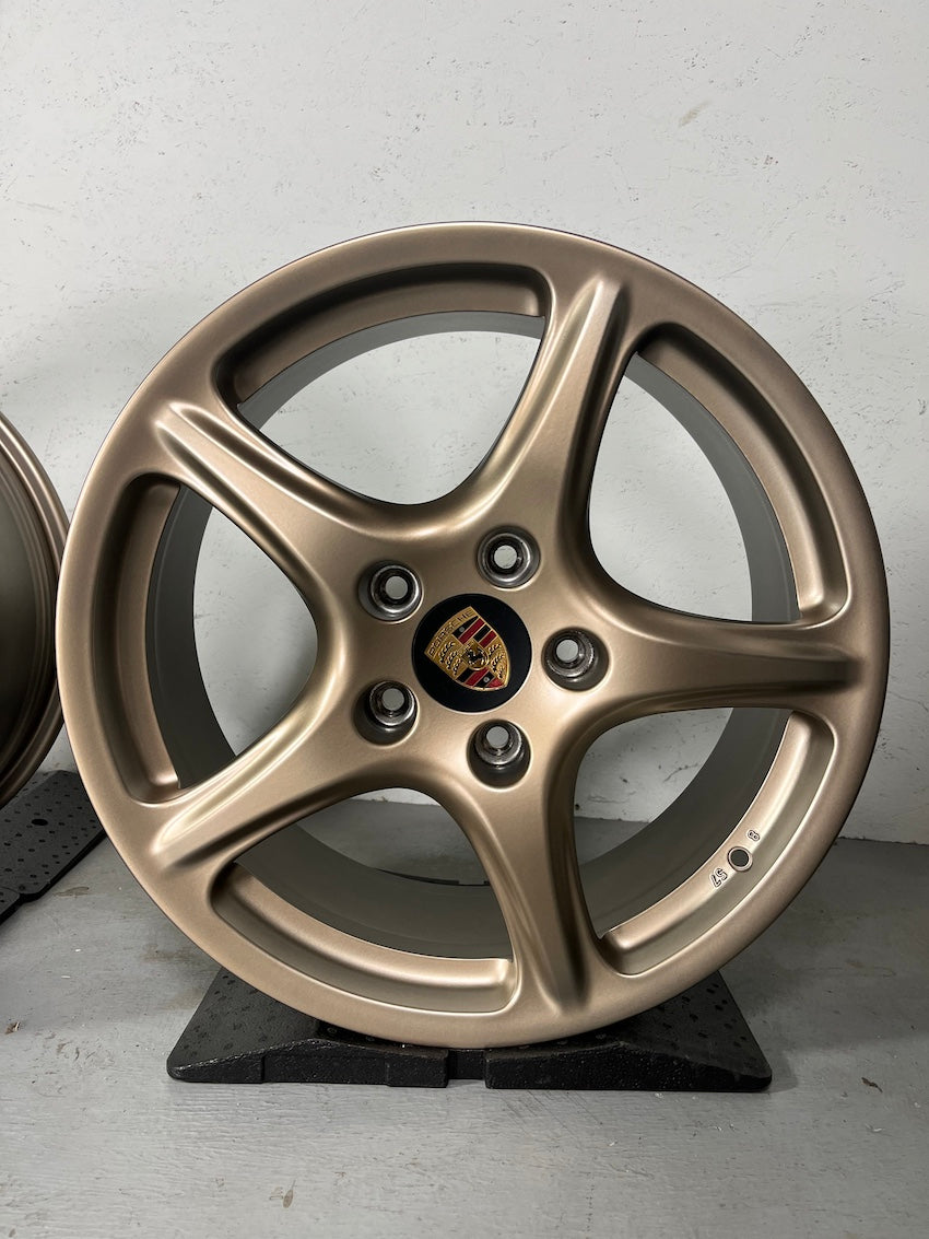 Porsche 997 19 Zoll Carrera Classic Felgen C4 4S Allrad "NEODYME" GT3