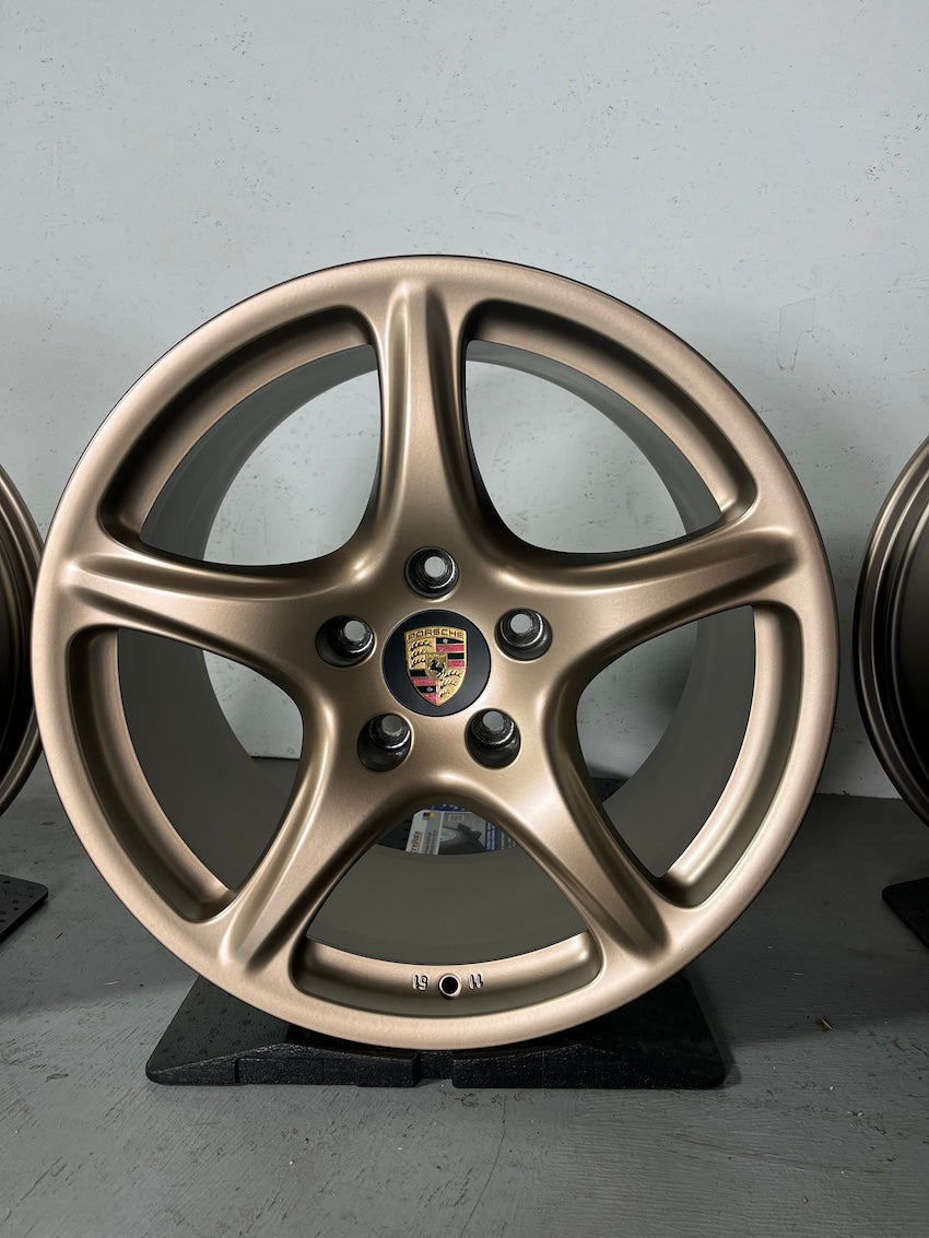 Porsche 997 19 Zoll Carrera Classic Felgen C4 4S Allrad "NEODYME" GT3