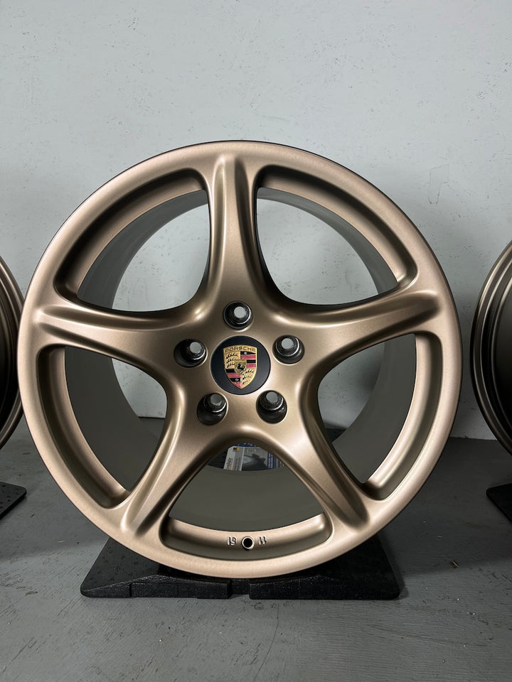 Porsche 997 19 Zoll Carrera Classic Felgen C4 4S Allrad "NEODYME" GT3