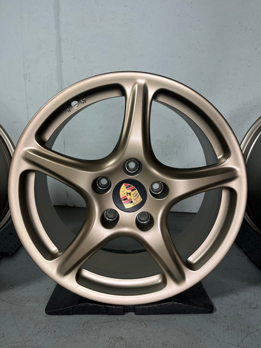 Porsche 997 19 Zoll Carrera Classic Felgen C4 4S Allrad "NEODYME" GT3