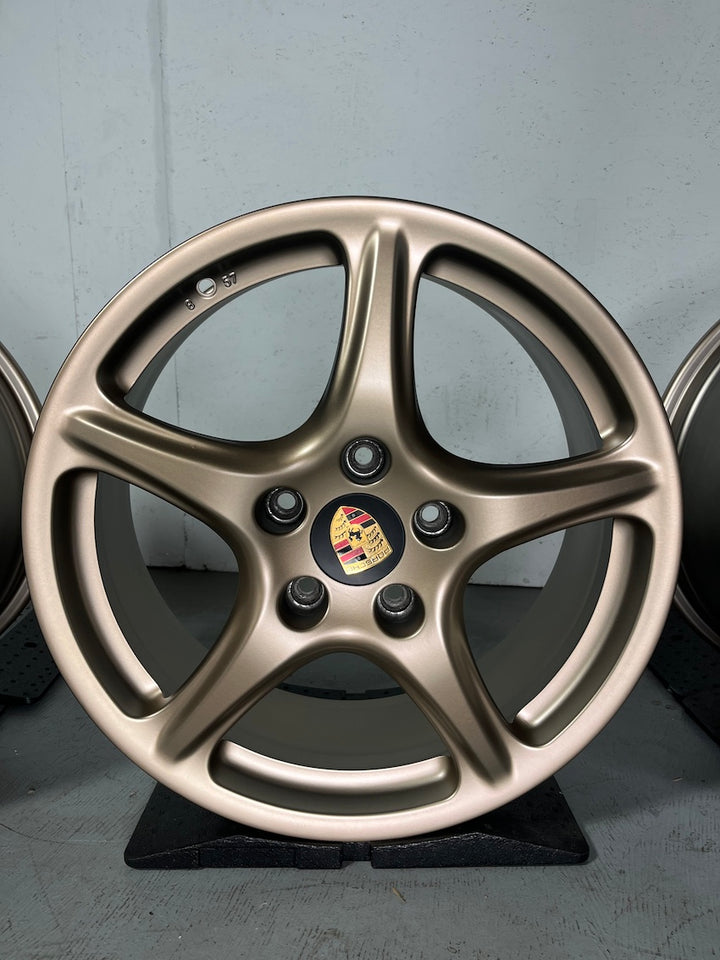 Porsche 997 19 Zoll Carrera Classic Felgen C4 4S Allrad "NEODYME" GT3