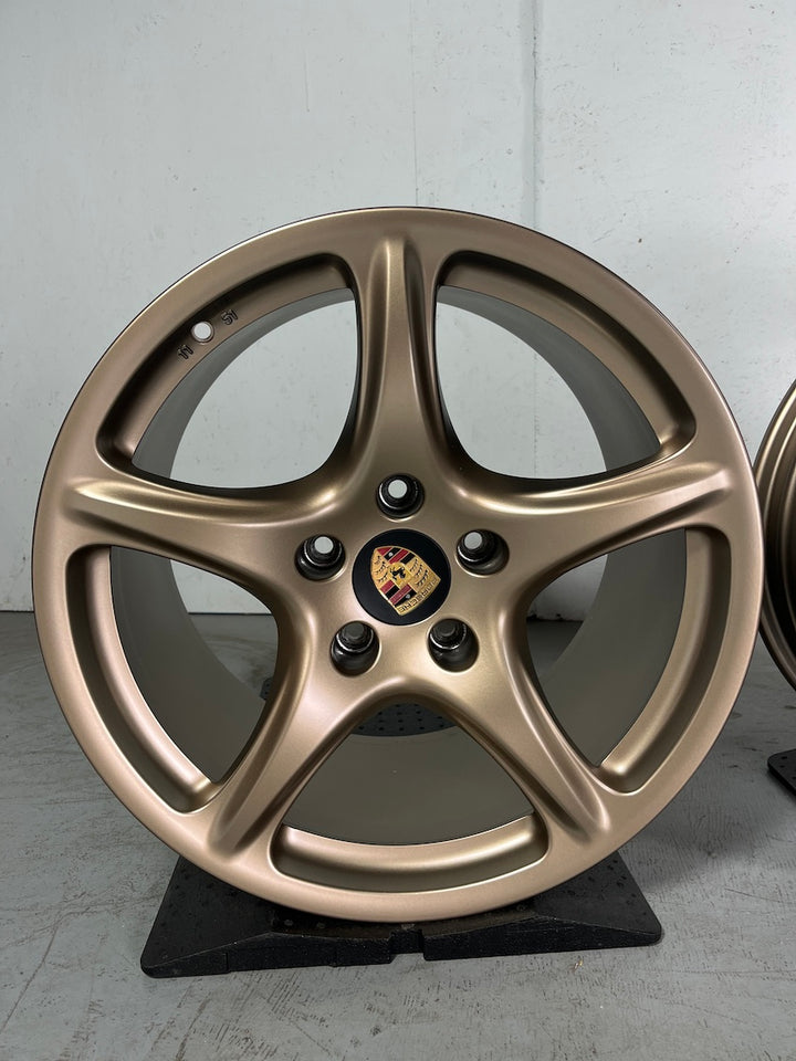 Porsche 997 19 Zoll Carrera Classic Felgen C4 4S Allrad "NEODYME" GT3