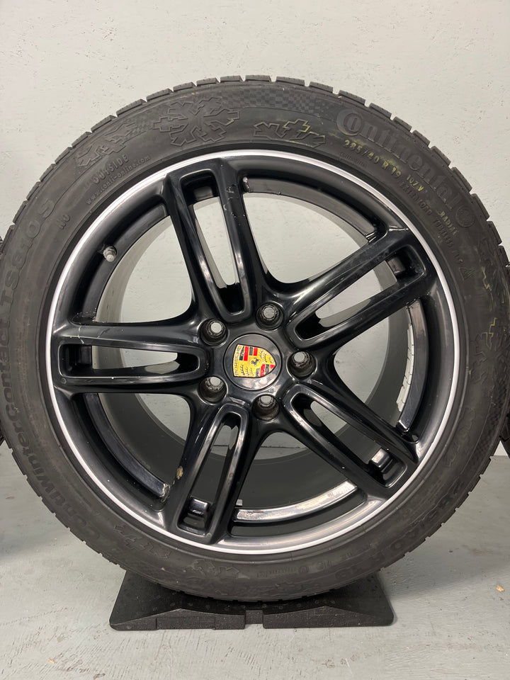 Porsche Panamera 19 Zoll 970 Winter Räder Continental MwSt.awb.