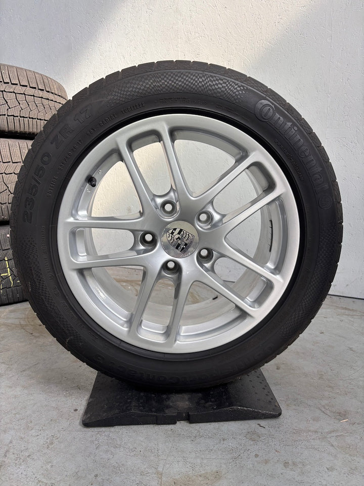 Porsche Boxster 17 Zoll 987 Winter Räder Continental Cayman NEUWERTIG