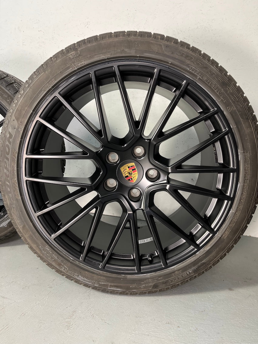 Porsche Cayenne Coupe 21 Zoll E3 9Y0 RS Spyder Winter Räder DOT 2022 6,5mm
