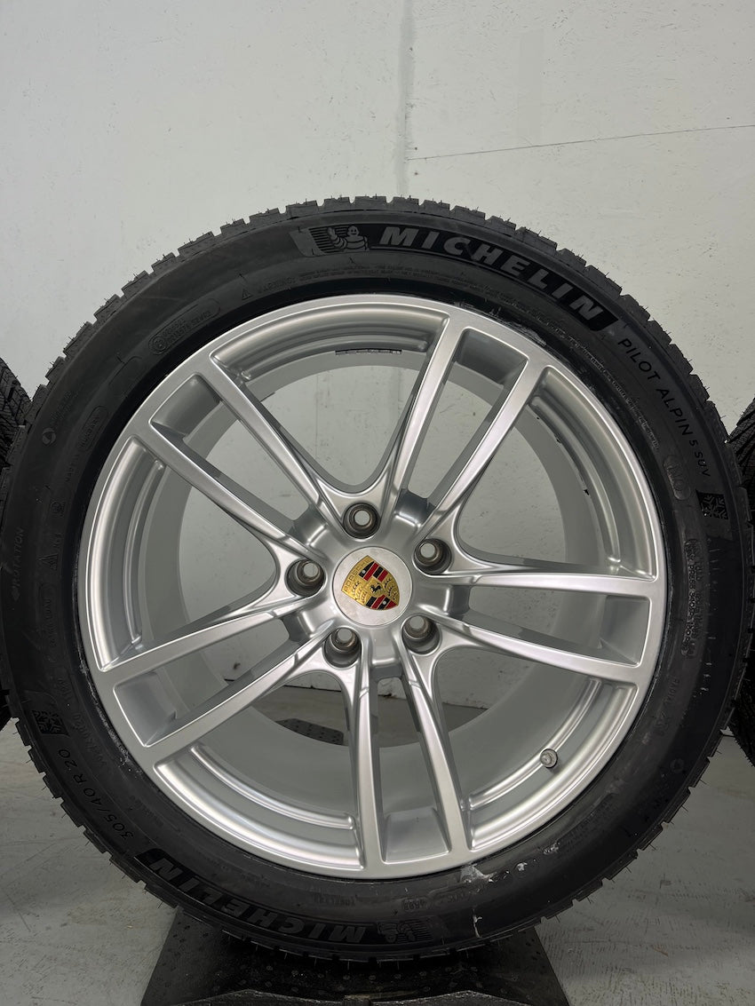 Porsche Cayenne 20 Zoll E3 II SPORT Winter Räder Michelin 7mm DOT2023