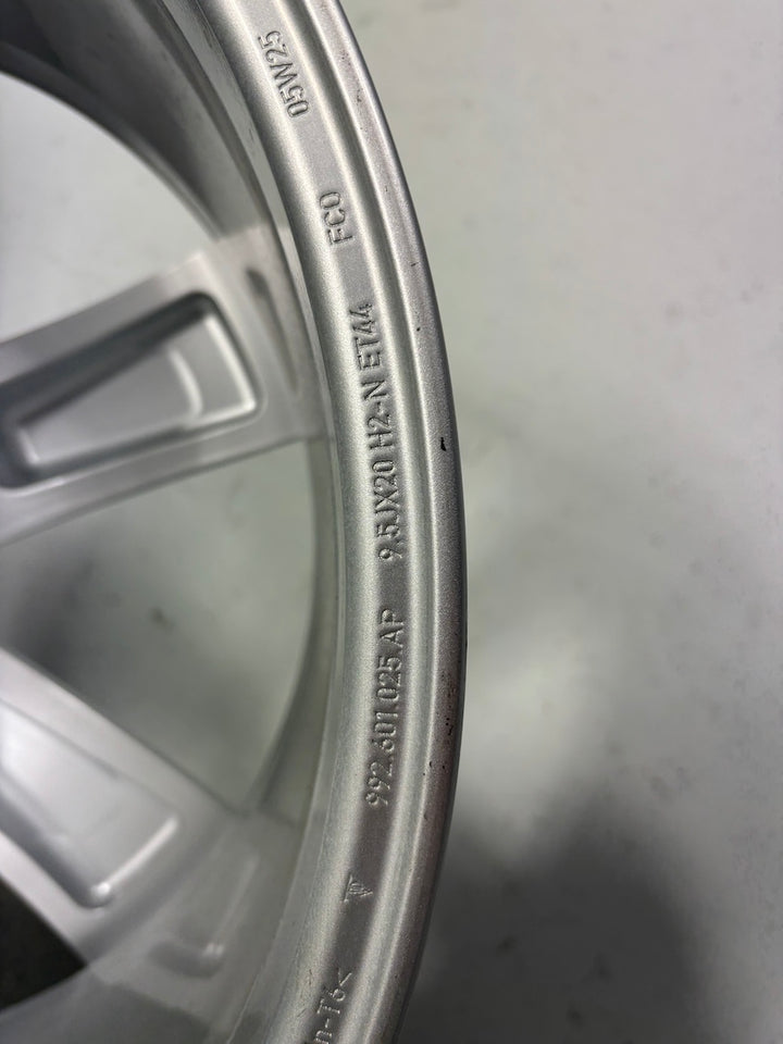 Porsche 992 20/21 Zoll Turbo "50 Jahre" Sport Classic Felgen C9X weiss-SONDERMODELL