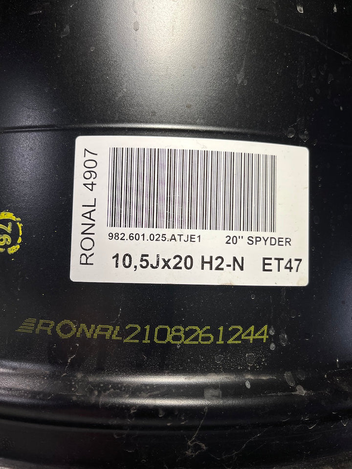 Porsche Boxster 20 Zoll SPYDER Felgen Cayman 718 982 GTS 4.0