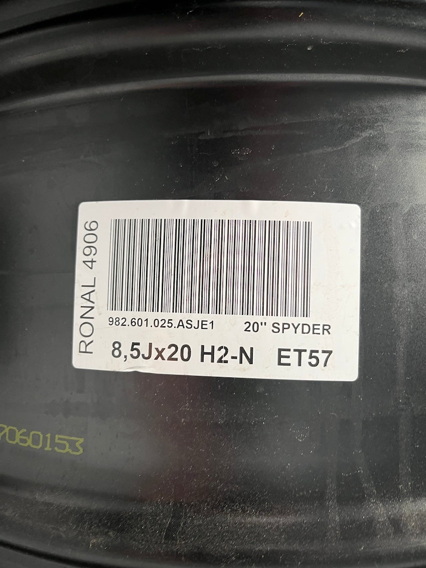 Porsche Boxster 20 Zoll SPYDER Felgen Cayman 718 982 GTS 4.0