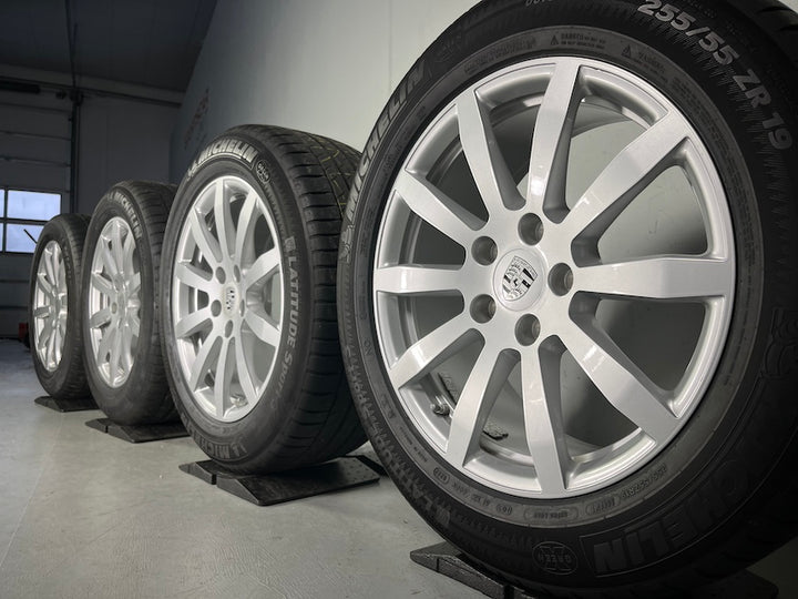 Porsche Cayenne 19 Zoll E3 I 9Y0 Sommer Räder Michelin 2022 7,5mm