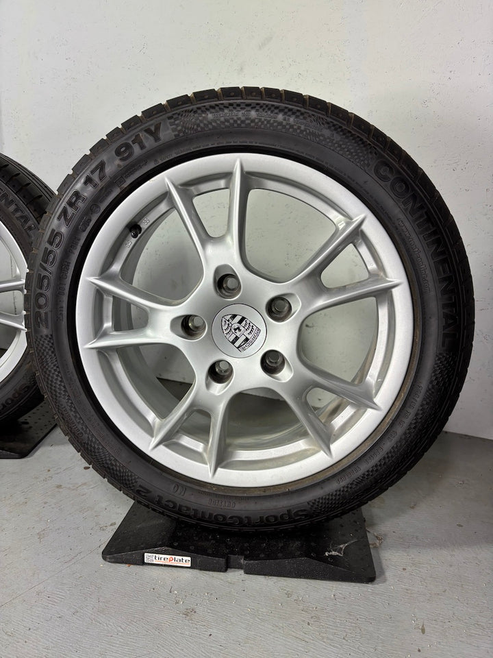 Porsche Boxster 987 17 Zoll Felgen neuwertiger Zustand