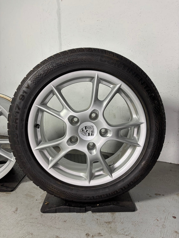 Porsche Boxster 987 17 Zoll Felgen neuwertiger Zustand