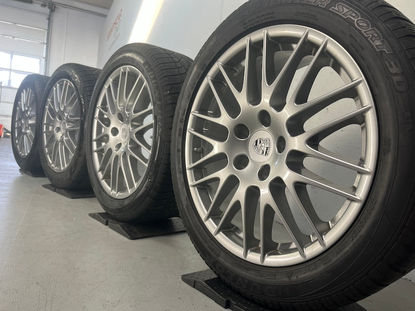 Porsche Cayenne 20 Zoll RS Spyder 958 Winter Räder Dunlop