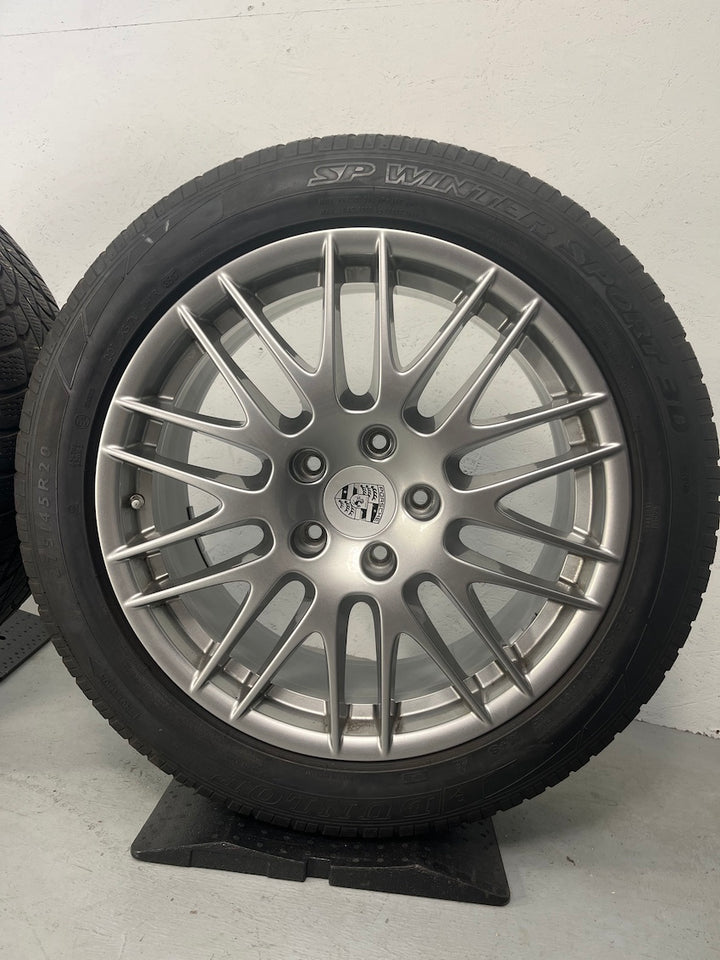 Porsche Cayenne 20 Zoll RS Spyder 958 Winter Räder Dunlop