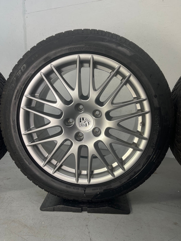 Porsche Cayenne 20 Zoll RS Spyder 958 Winter Räder Dunlop