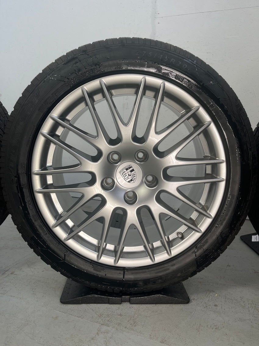 Porsche Cayenne 20 Zoll RS Spyder 958 Winter Räder Dunlop