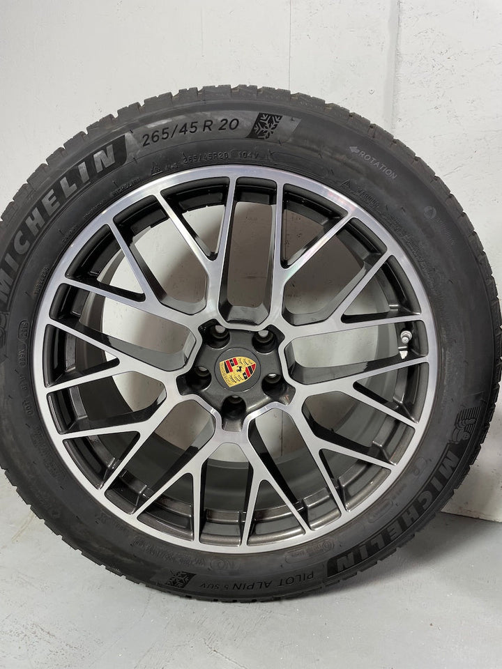Porsche Macan I+II 20 Zoll RS Spyder Winter Räder Michelin 7mm DOT2020