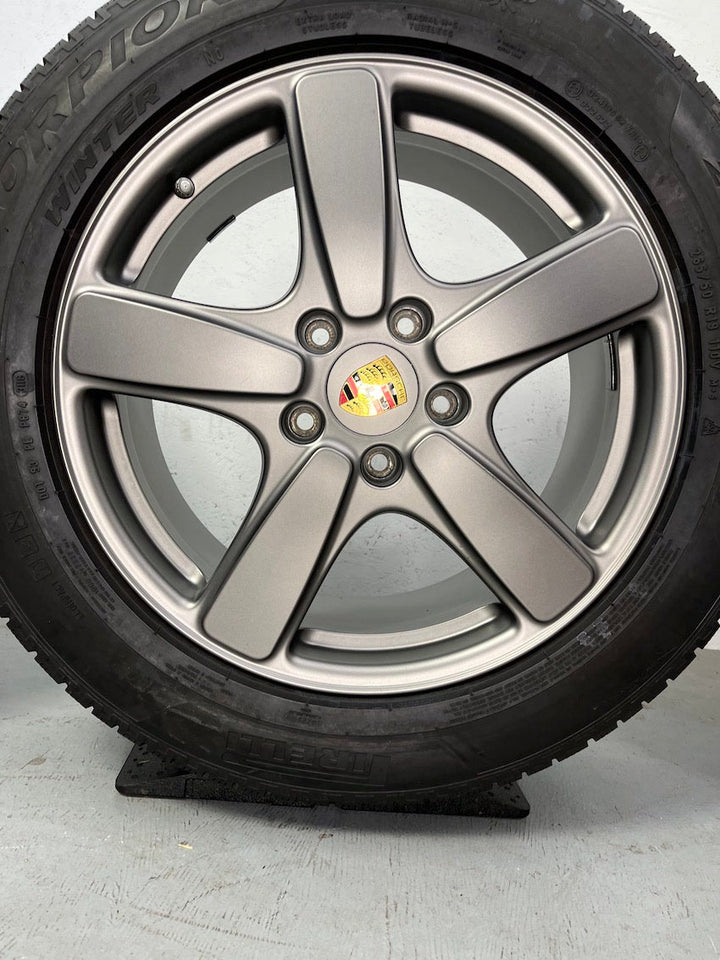 Porsche Cayenne 19 Zoll 958 Sport Classic Winter Räder Pirelli PLATINUM TOP