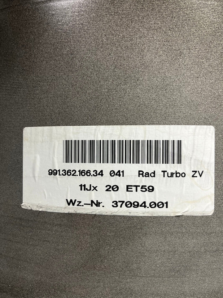 Porsche 991.2 20 Zoll GTS Winter Felgen Turbo S neuwertig ORIGINAL